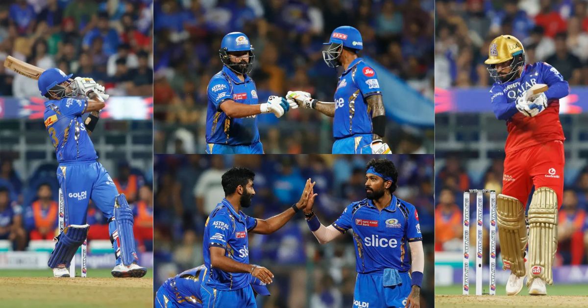 Mumbai Indians Beat Royal Challengers Bangalore By 7 Wickets