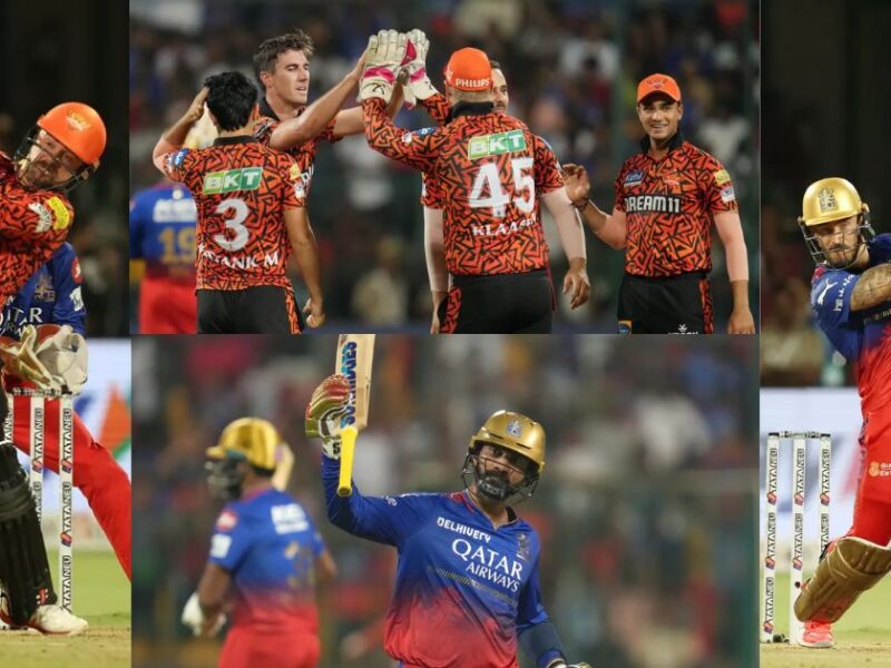 Srh Beats Rcb By 25 Wickets In High Scoring Match