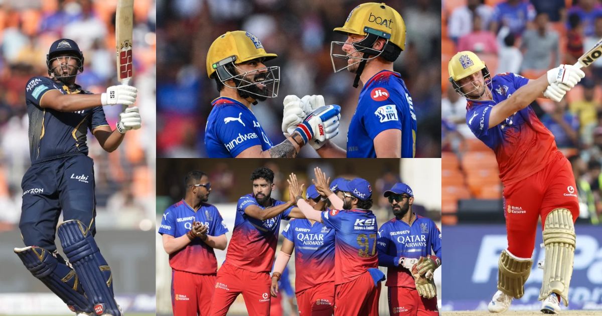 Royal Challengers Bangalore Beat Gujarat Titans By 9 Wickets