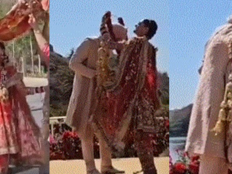 Taapsee-Pannu-Got-Married-To-Mathias-Boe-The-Bride-Looked-Beautiful-In-A-Red-Dress-Know-What-Is-The-Truth-Of-The-Viral-Video