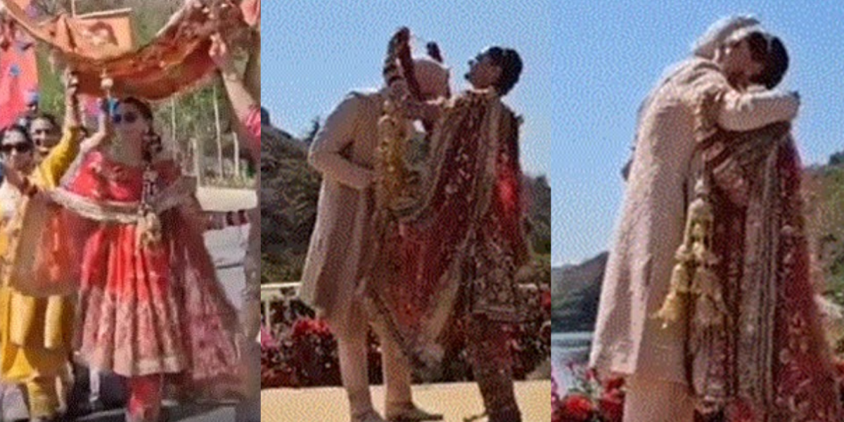 Taapsee-Pannu-Got-Married-To-Mathias-Boe-The-Bride-Looked-Beautiful-In-A-Red-Dress-Know-What-Is-The-Truth-Of-The-Viral-Video