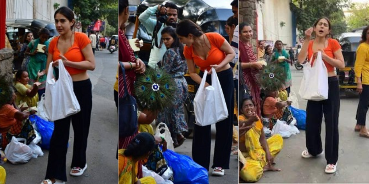 While-Distributing-Food-To-The-Poor-Outside-The-Temple-In-Ramzan-Sara-Ali-Khan-Got-Angry-On-The-Paparazzi