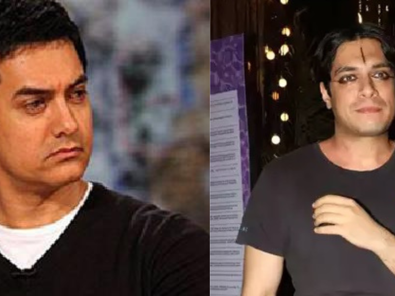 Aamir Khan'S Son Junaid Spotted In Make-Up, Video Goes Viral On Social Media