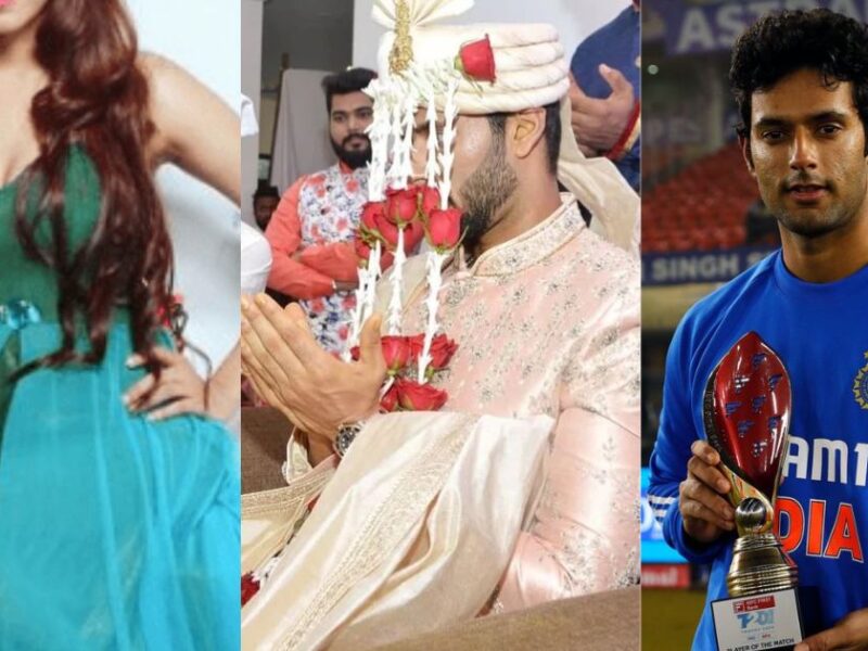 Team India'S All-Rounder Shivam Dubey Has Married A Muslim Girl Despite Being A Hindu.