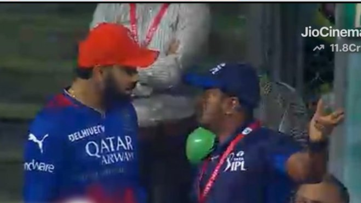 Video : 'No Ball' को लेकर अंपायर से भिड़े विराट कोहली, गुस्से में कर बैठे ऐसी हरकत, Ipl 2024 से हो सकते हैं बैन! 2 Virat Kohli With Umpire