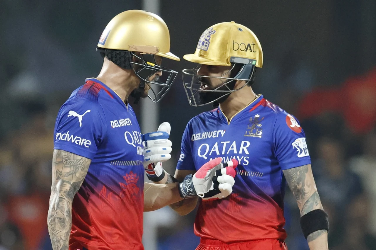 Faf Du Plessis And Virat Kohli