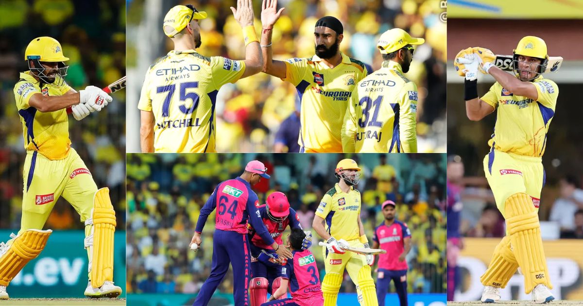 Chennai Super Kings Beat Rajasthan Royals By 5 Wickets