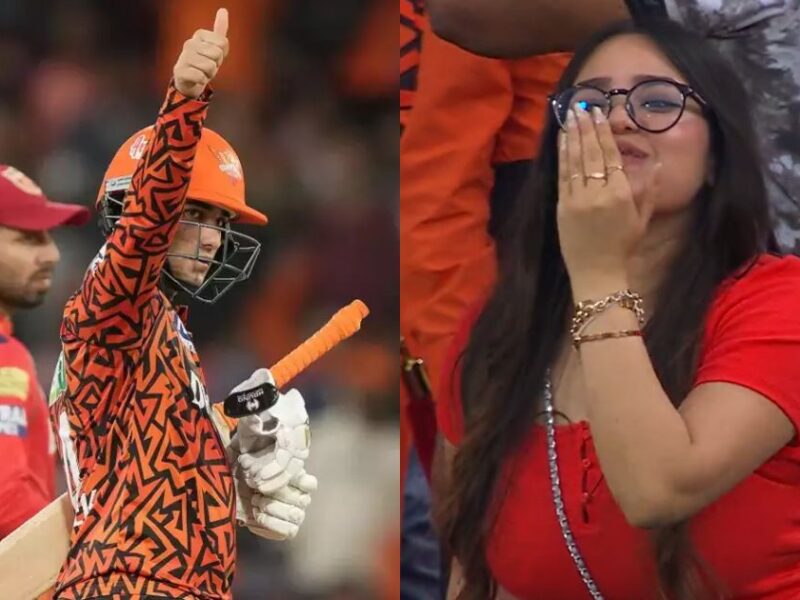 Abhishek Sharma Had A Special Celebration For His Sister After Scoring A Stormy Fifty.