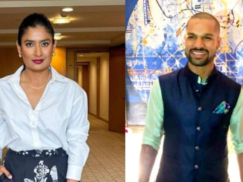 Shikhar Dhawan Gave A Big Statement On Mithali Raj And His Relationship