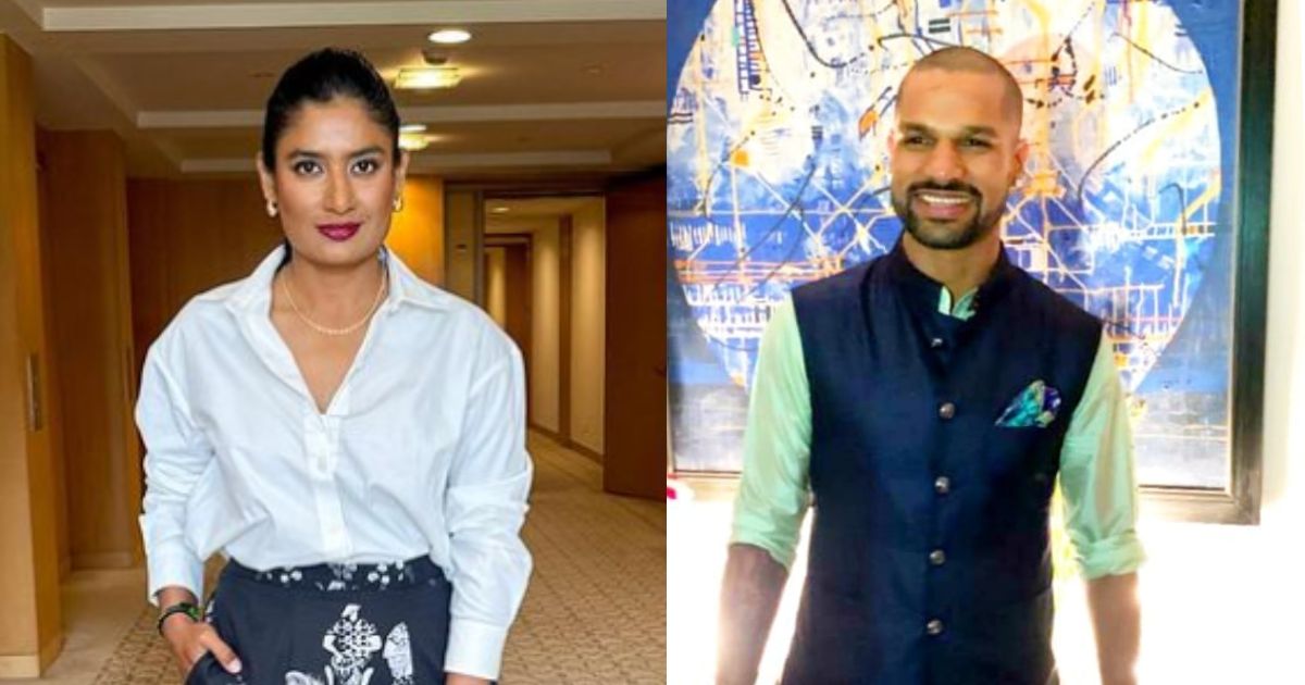 Shikhar Dhawan Gave A Big Statement On Mithali Raj And His Relationship