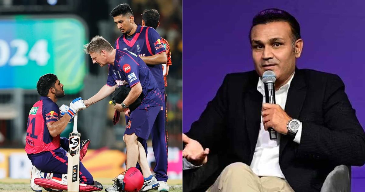 After The Defeat Against Hyderabad, Virender Sehwag Scolded The Rajasthan Batsmen.