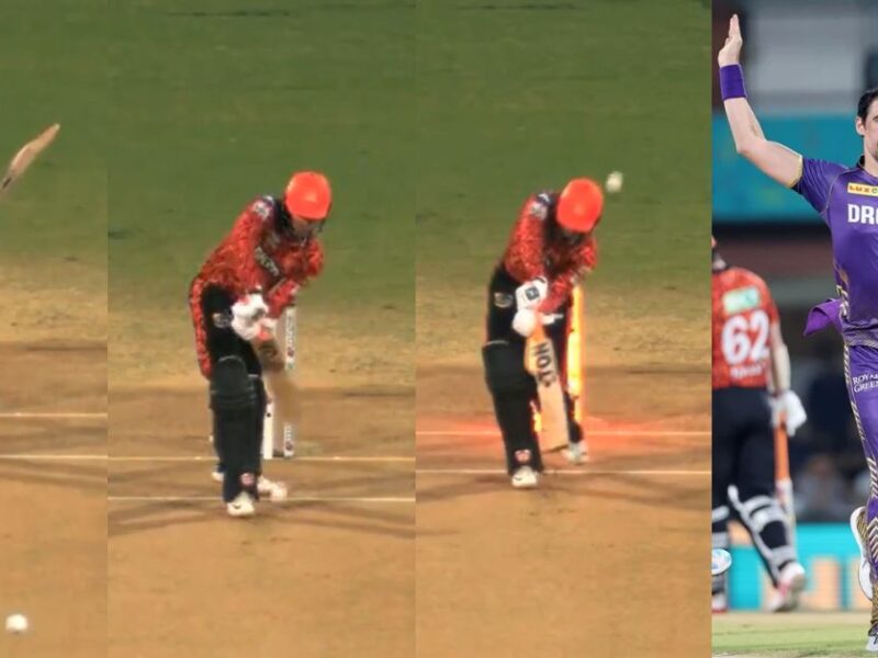 Mitchell Starc Clean Bowled Abhishek Sharma