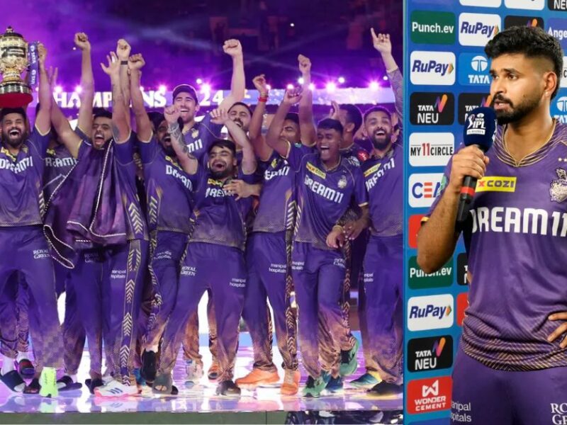After Winning The Title, Shreyas Iyer Gave Credit To These Players For The Victory.