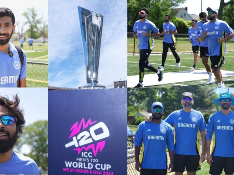 Team India'S Training Started For T20 World Cup