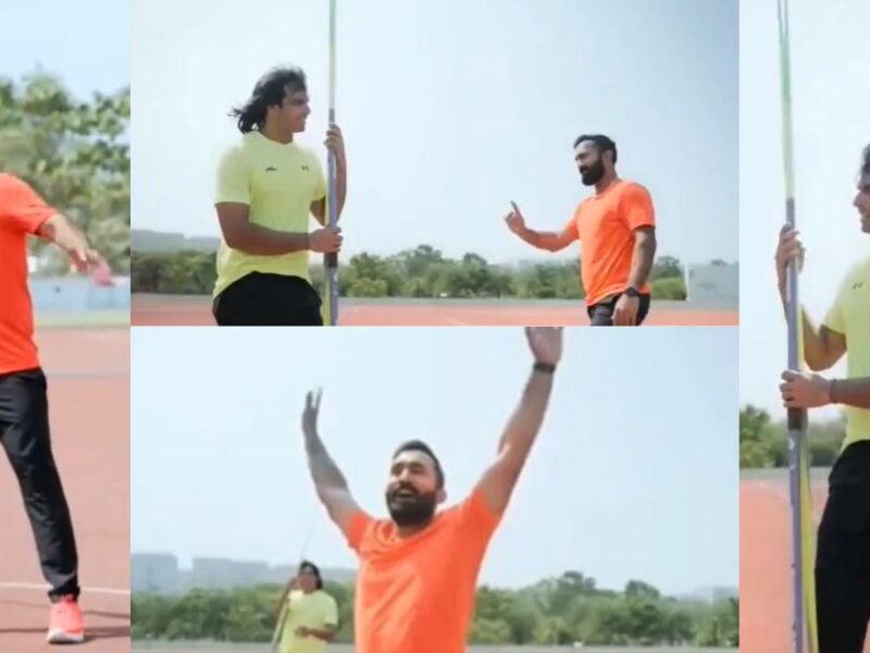 Dinesh Karthik Made His Debut In Javelin After Retiring From Cricket.