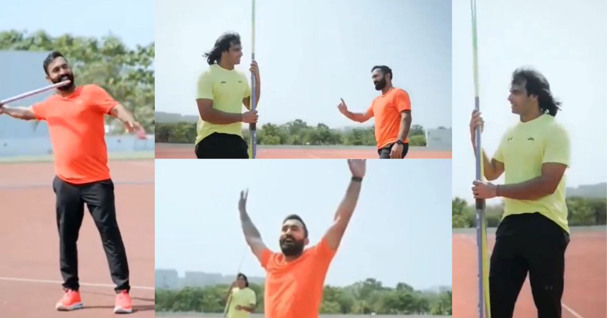Dinesh Karthik Made His Debut In Javelin After Retiring From Cricket.