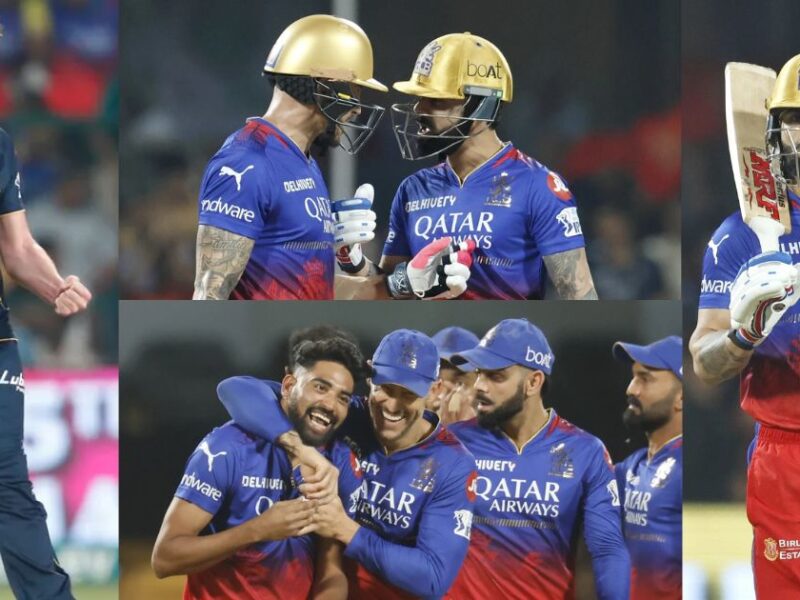 Royal Challengers Bangalore Beat Gujarat Titans By 4 Wickets