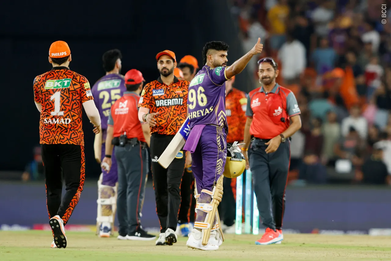 Qualifier 1: शान से फाइनल में पहुंची Kkr, 8 विकेट से तोड़ा पैट कमिंस और Srh का घमंड, 13.4 में चेज कर डाला टारगेट 3 Kkr Vs Srh