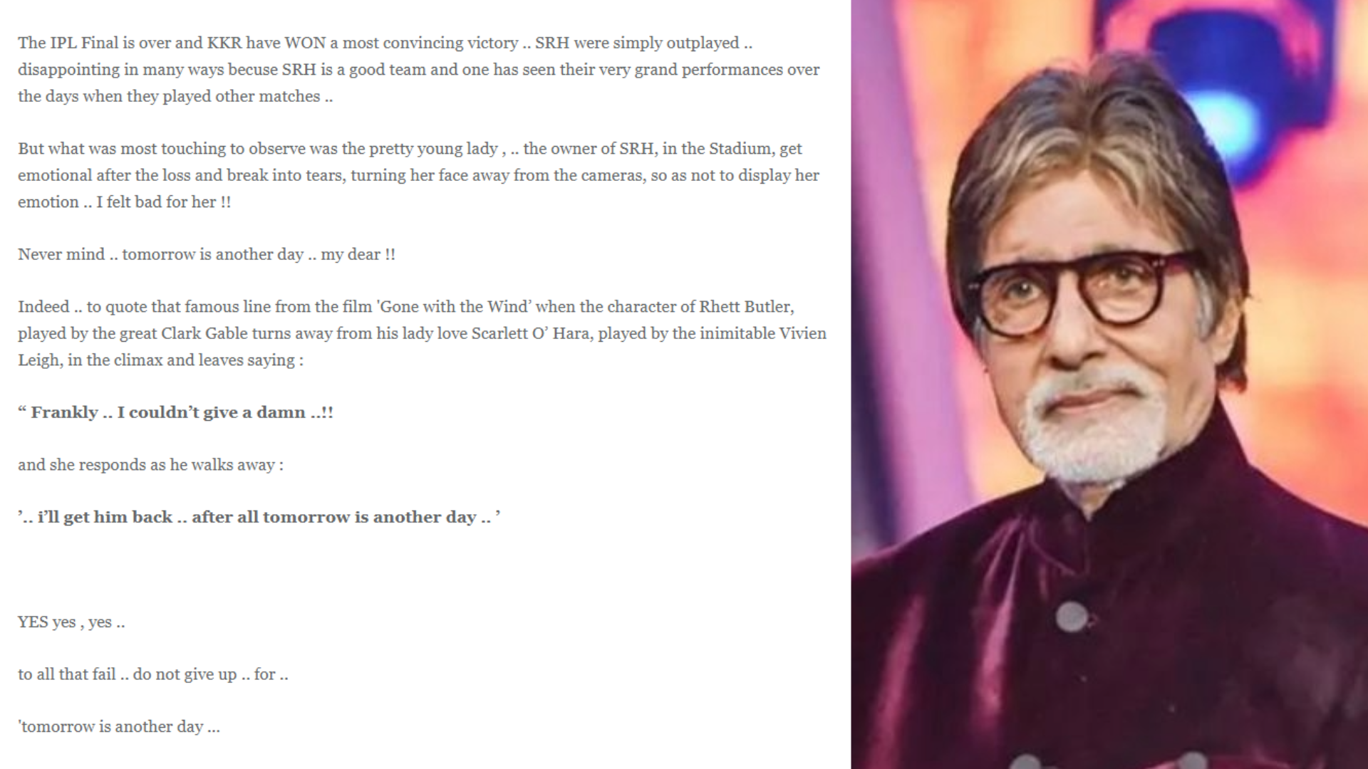 Amitabh Bachchan