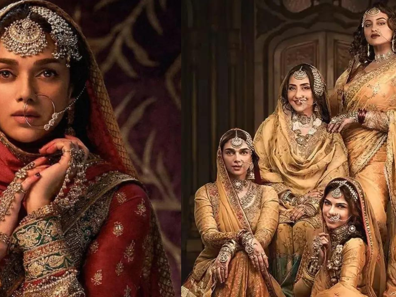 Aditi Rao Hydari Steals The Show In Sanjay Leela Bhansali'S Web Series Heeramandi