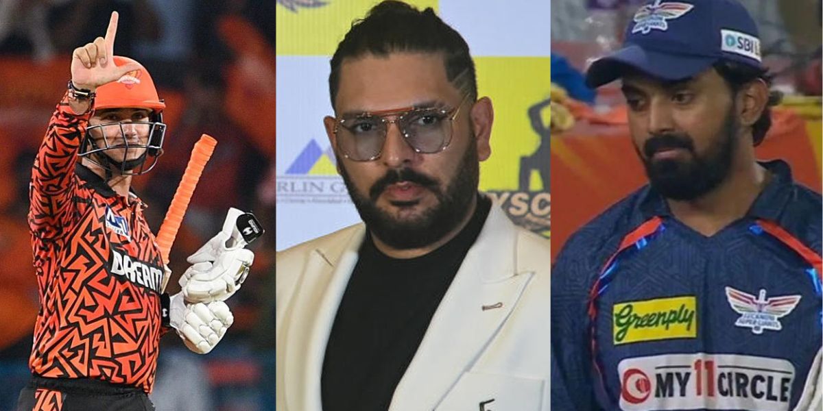 Srh Vs Lsg- Yuvraj Singh Was Happy To See Abhishek Sharma'S Batting, Praised On Social Media