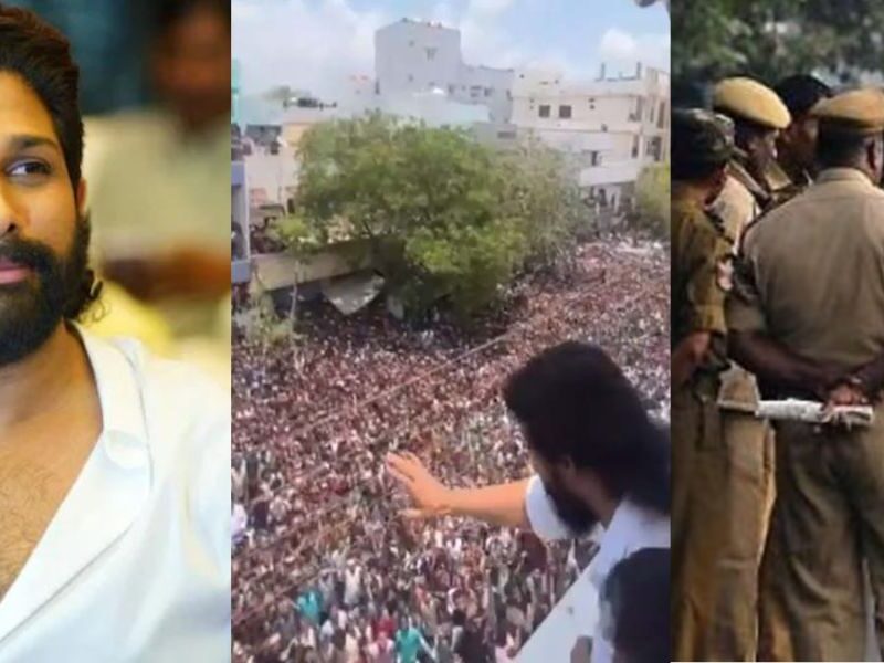 Allu Arjun Arrived To Support His Friend On The Last Day Of Lok Sabha Elections 2024, Police Registered A Case.