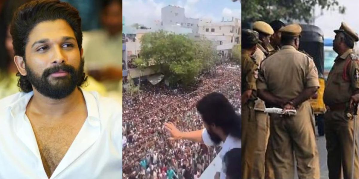 Allu Arjun Arrived To Support His Friend On The Last Day Of Lok Sabha Elections 2024, Police Registered A Case.