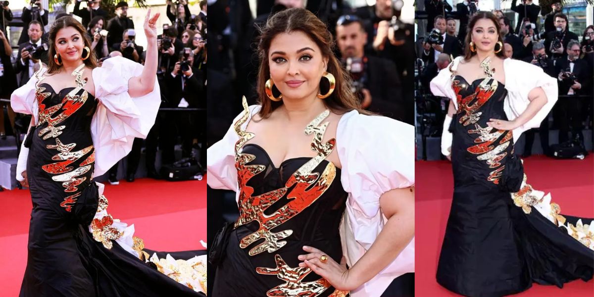 Aishwarya Ray Stunned In 3D Butterfly Gown At Cannes Film Festival, Pictures Went Viral