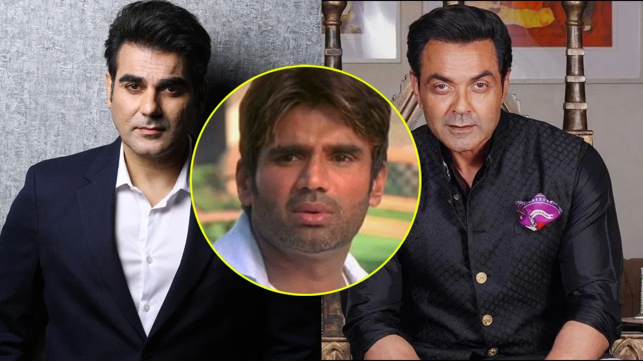 जब अरबाज-बॉबी की वजह से सुनील शेट्टी बन गए थे स्टार, रातों-रात चमकी ऐसी किस्मत, मिल गया था फिल्मफेयर अवॉर्ड
