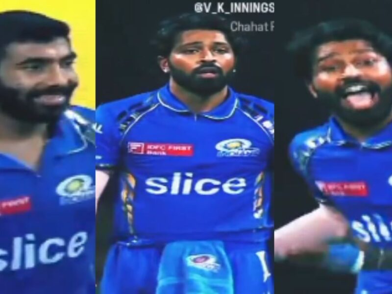 Hardik Pandya Gets Angry At Jasprit Bumrah During Mi Vs Kkr Match In Ipl 2024, Video Goes Viral
