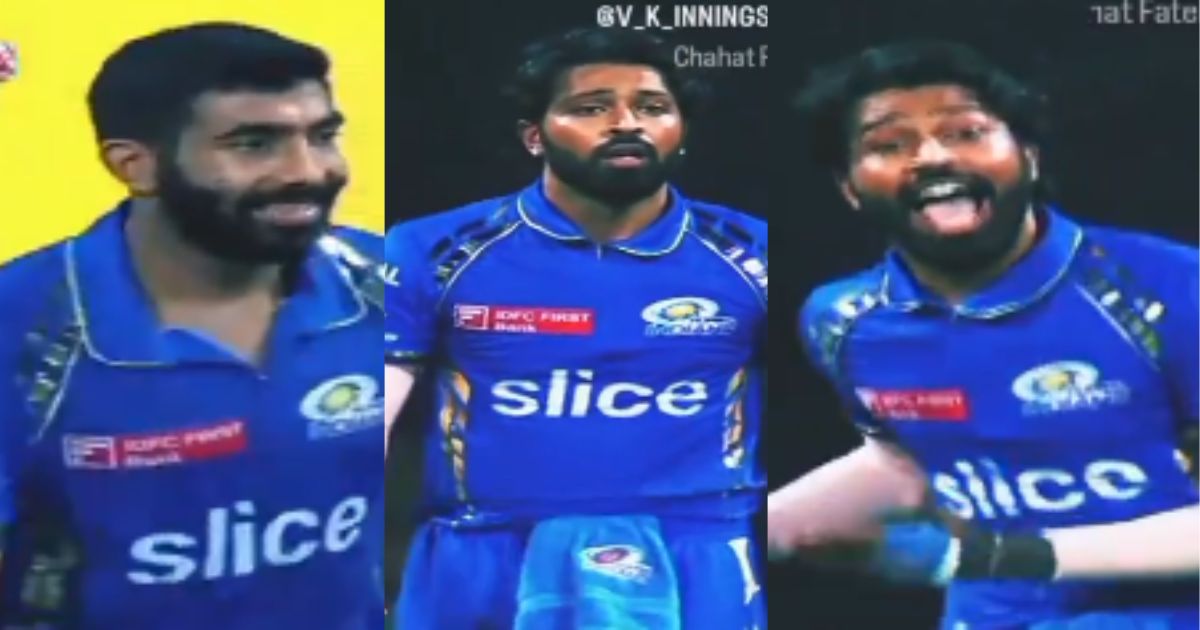 Hardik Pandya Gets Angry At Jasprit Bumrah During Mi Vs Kkr Match In Ipl 2024, Video Goes Viral