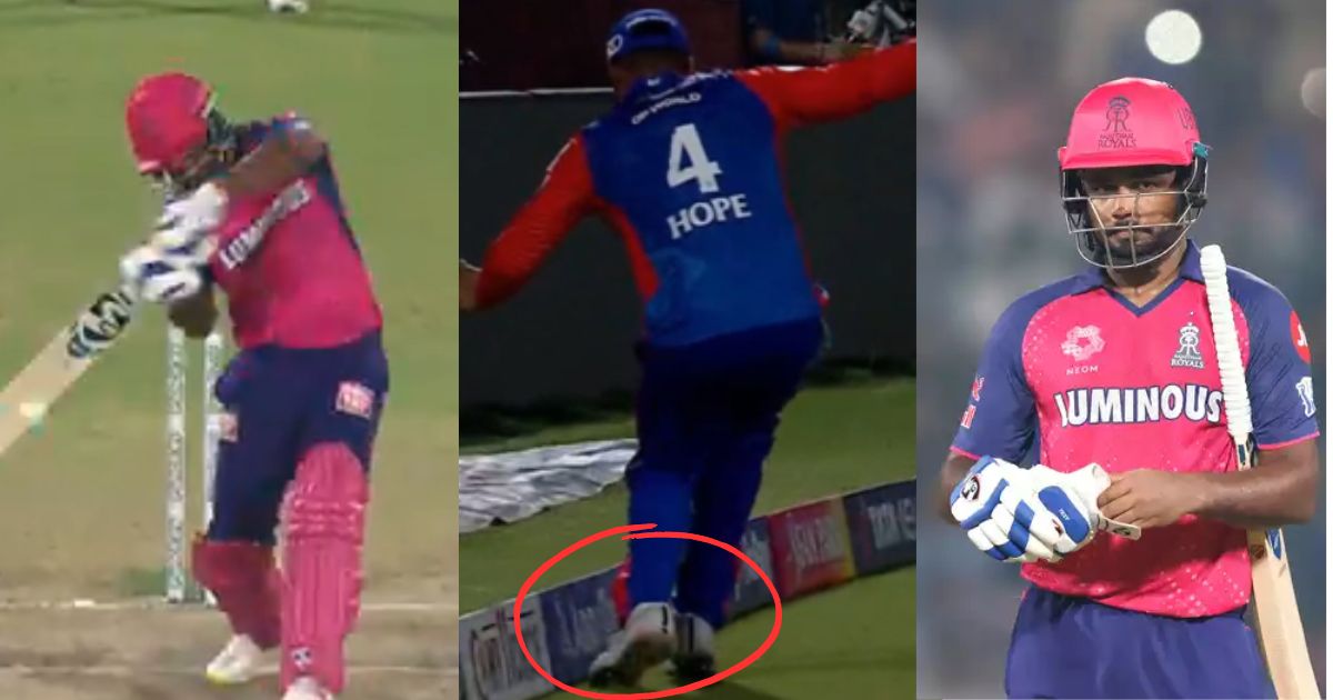 Video Of Sanju Samson Getting Out Against Delhi Capitals In Ipl 2024 Went Viral On Social Media.