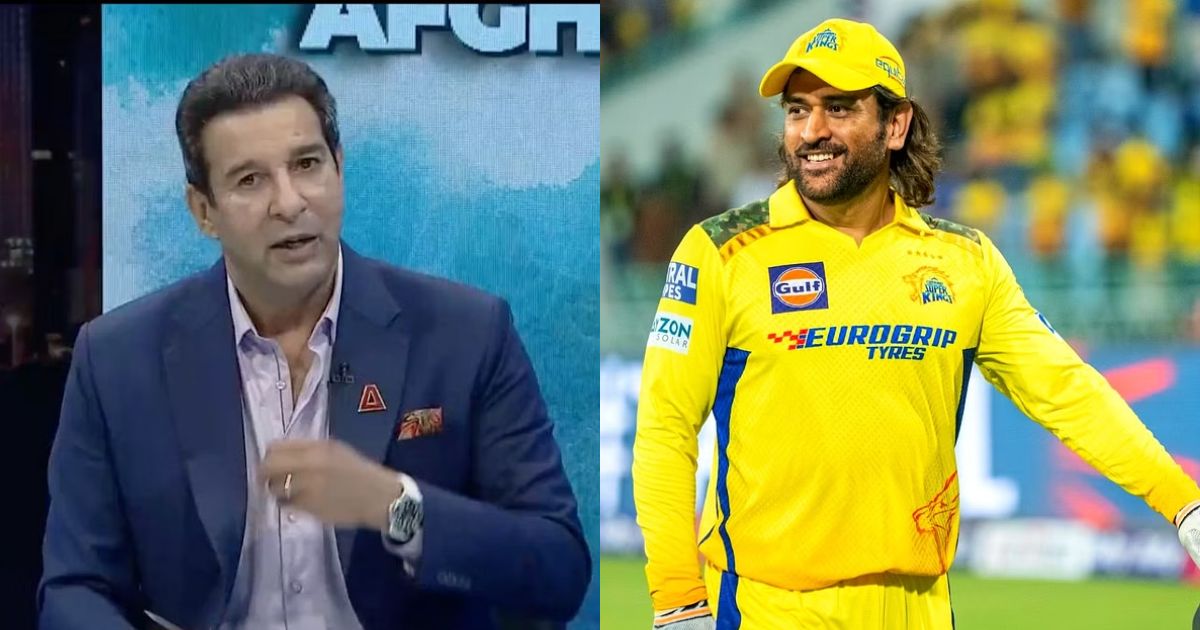 Pakistani Legend Wasim Akram Praised Ms Dhoni Amid Ipl 2024.