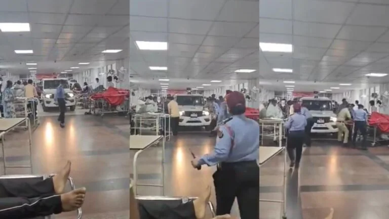 Video: महिला डॉक्टर से हुई छेड़छाड़, तो पुलिस ऑफिसर बना सिंघम, मुजरिम को पकड़ने के लिए हॉस्पिटल के अंदर ही दौड़ाई जीप 2 Aiims Rishikesh