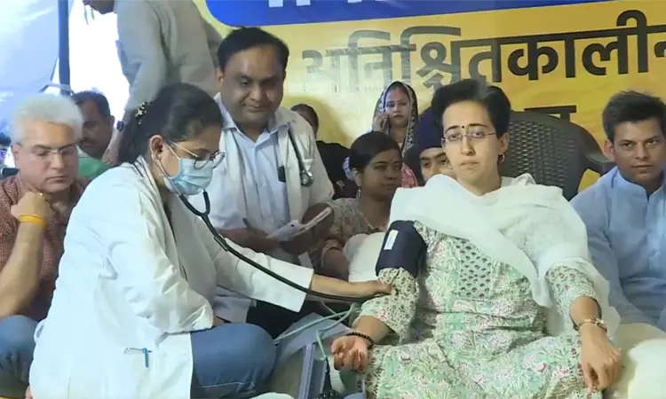 Atishi Hunger Strike