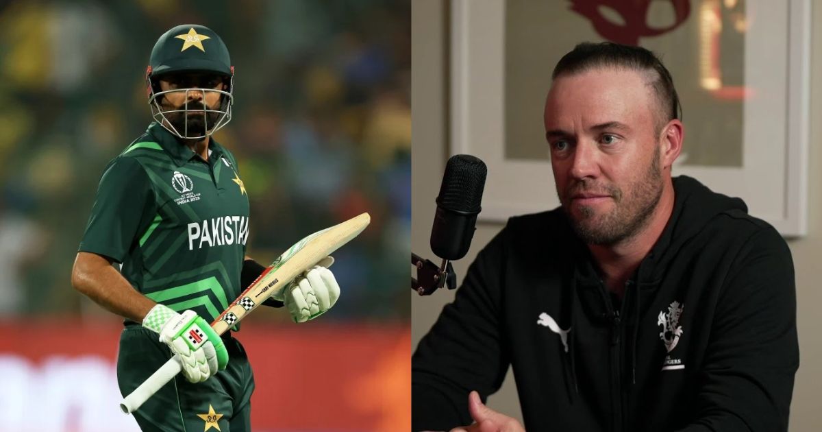When Fans Made Fun Of Babar Azam'S English, Ab De Villiers Came Out In Support