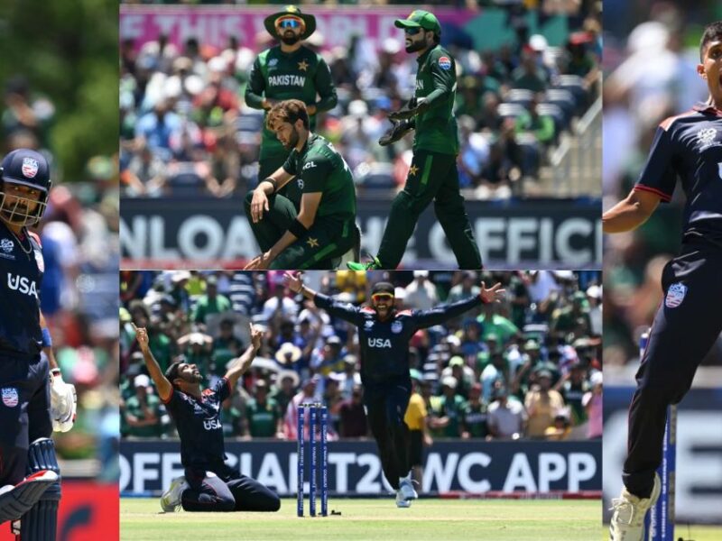Usa Made A Big Upset In T20 World Cup By Defeating Pakistan In Super Over.