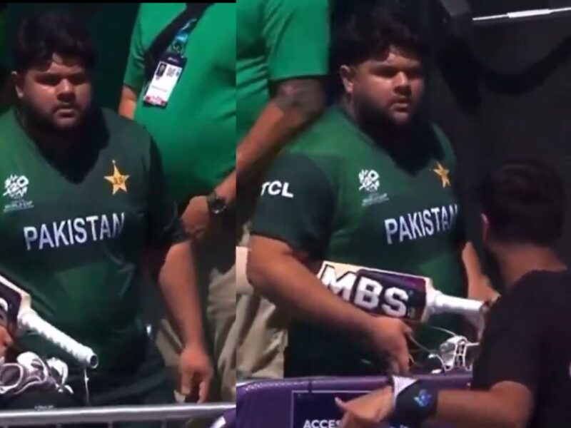 Azam Khan Clashed With Fans After Being Out On '0' Against America