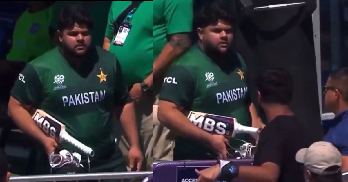 Azam Khan Clashed With Fans After Being Out On '0' Against America