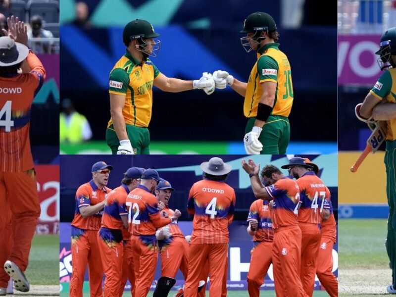 South Africa Beat Netherlands By 4 Wickets