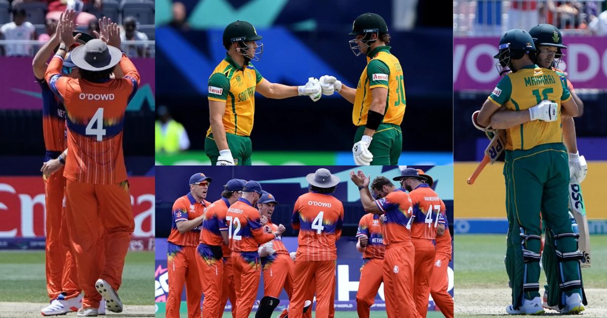 South Africa Beat Netherlands By 4 Wickets