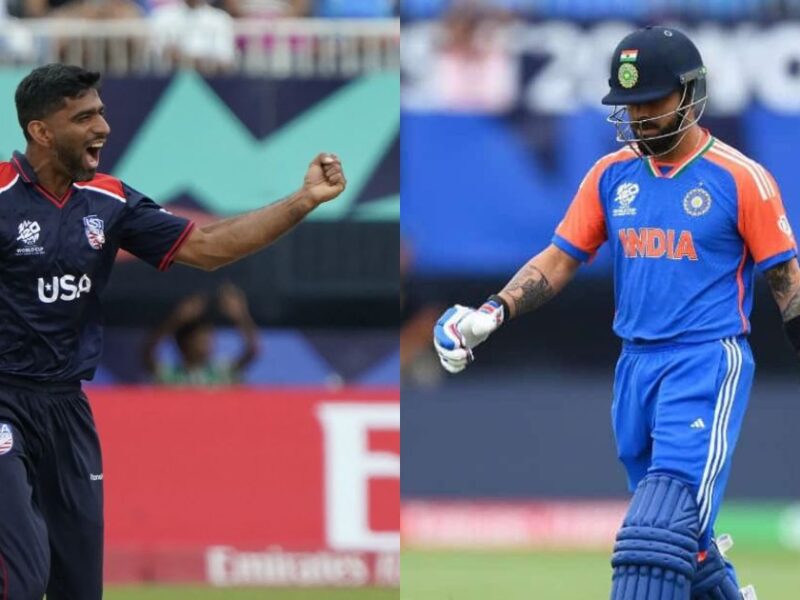 Virat Kohli Out On Golden Duck Against America