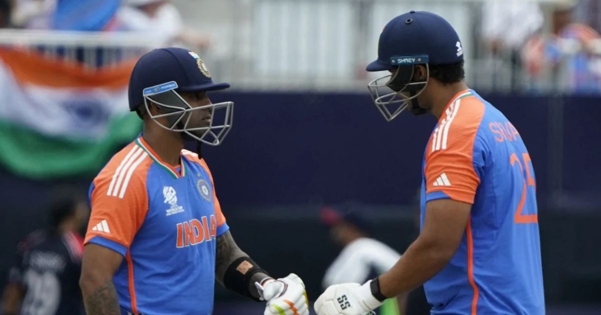 'आखिर में दिखा ही दिया....' यूएसए के खिलाफ मिली लड़खड़ाती जीत के बाद रोहित शर्मा ने दिया बड़ा बयान, 3 खिलाड़ियों को पहनाया जीत का ताज 4 Suryakumar Yadav And Shivam Dube