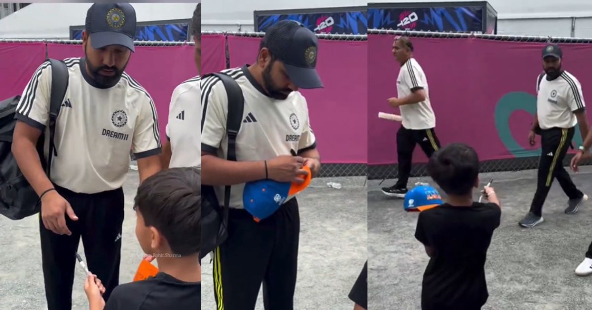 Rohit Sharma'S Generosity Made The Day Of A Little Fan