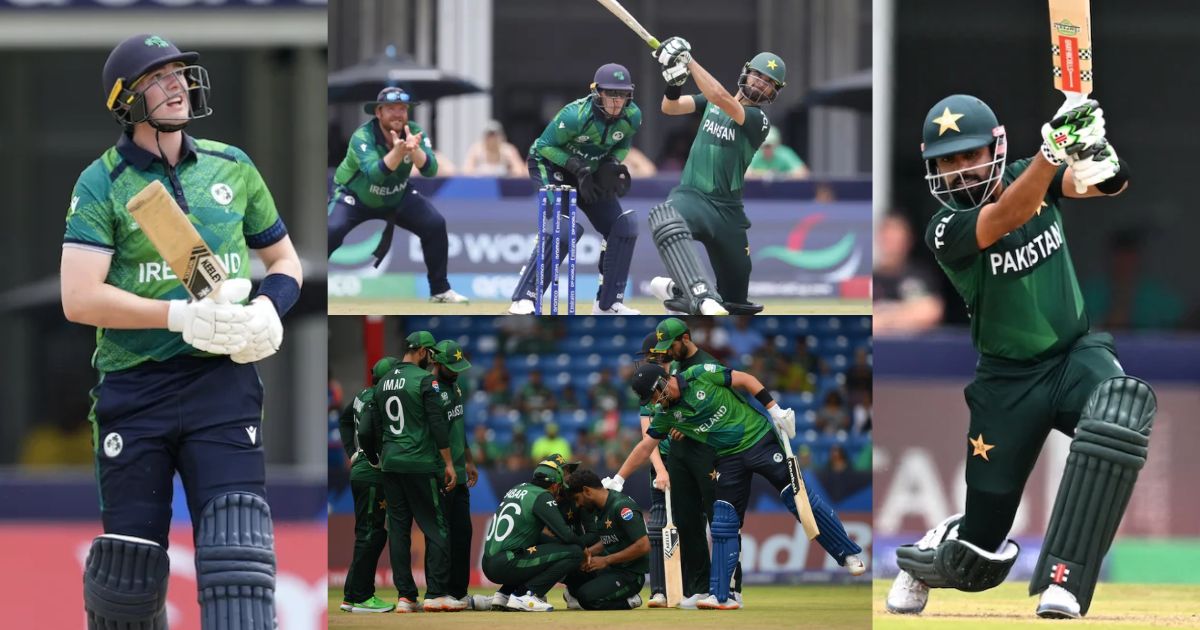 Pakistan Defeated Ireland By 3 Wickets In A Close Match