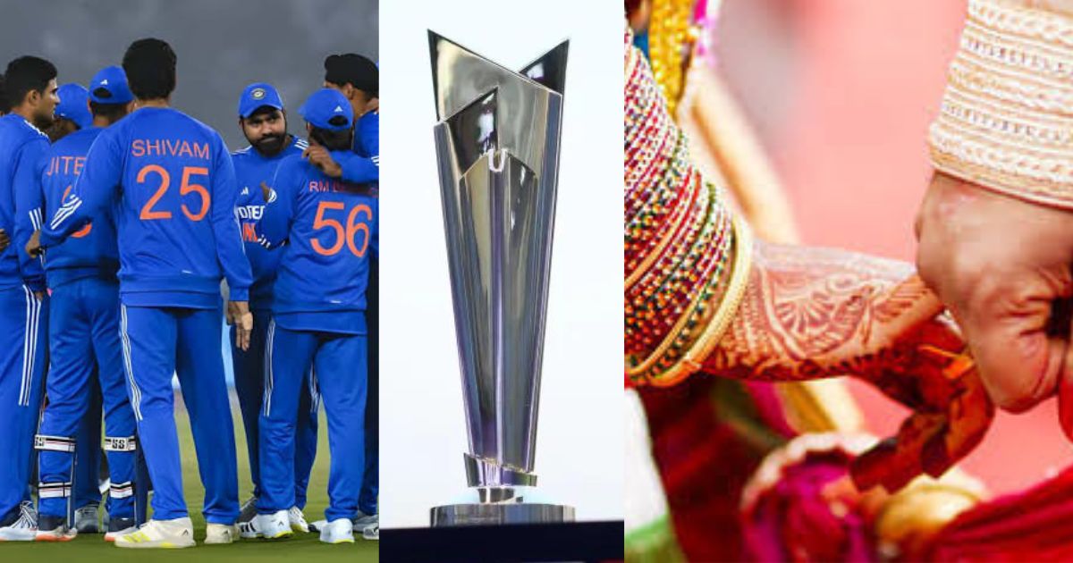 Team India'S Player Got Married During T20 World Cup 2024, Picture Went Viral