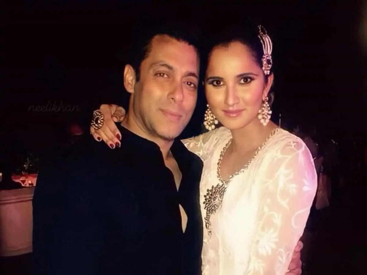 Sania Mirza And Salman Khan