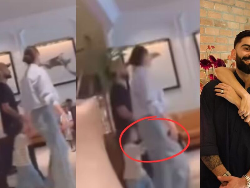 Virat Kohli Seen In Team Hotel With Daughter Vamika And Anushka Sharma During T20 World Cup 2024, Video Went Viral