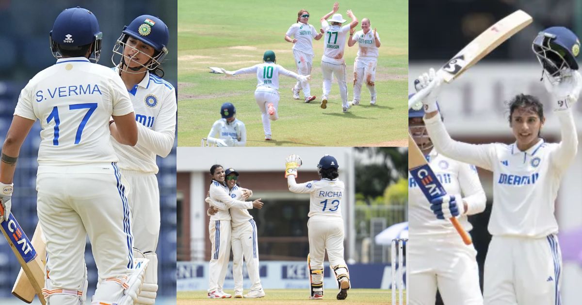 Team India'S Women'S Team Created History By Showing A Brilliant Game Against South Africa.