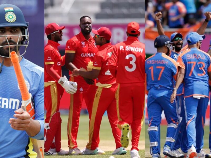 Ind Vs Can -Ravindra Jadeja May Be Out Of Team India'S Playing Eleven In The Match Against Canada.